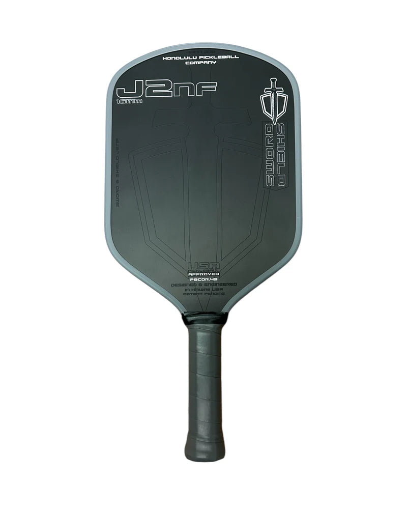 Honolulu Sword & Shield J2NF 16mm Pickleball Paddle ( PRE-ORDER ETA SEPT 2025)