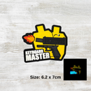 The Meniacc Keyboard Master PVC Velcro Patch