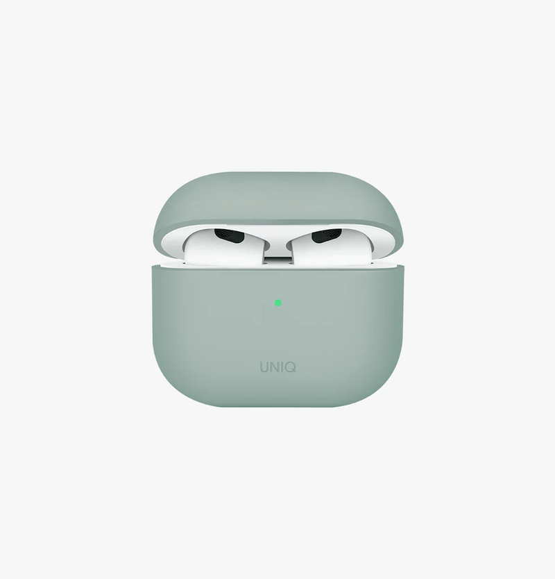 UNIQ Lino Hybrid Liquid Silicone Case - Airpods 2024