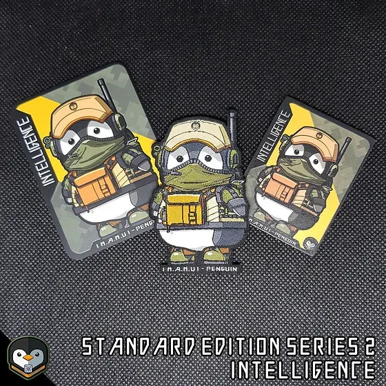 |M.A.M.U| Penguin Standard Edition Morale Patches - Intelligence Class