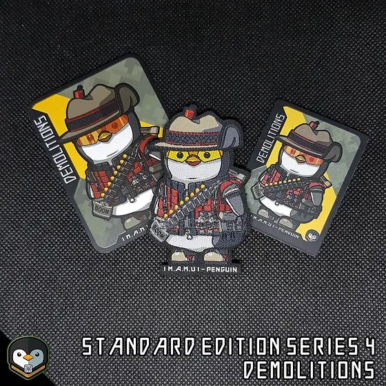 |M.A.M.U| Penguin Standard Edition Morale Patches - Demolitions Class