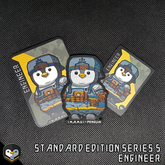 |M.A.M.U| Penguin Standard Edition Morale Patches - Engineer Class