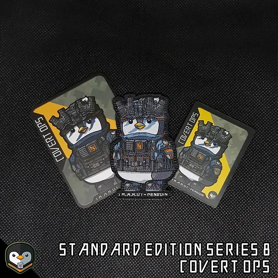 |M.A.M.U| Penguin Standard Edition Morale Patches - Covert Ops Class