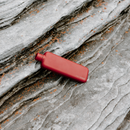 Slim memobottle (Stainless Steel) - Red 20 oz / 600 ml