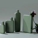 A6 memobottle (Stainless Steel) - Pistachio  16 oz / 500 ml