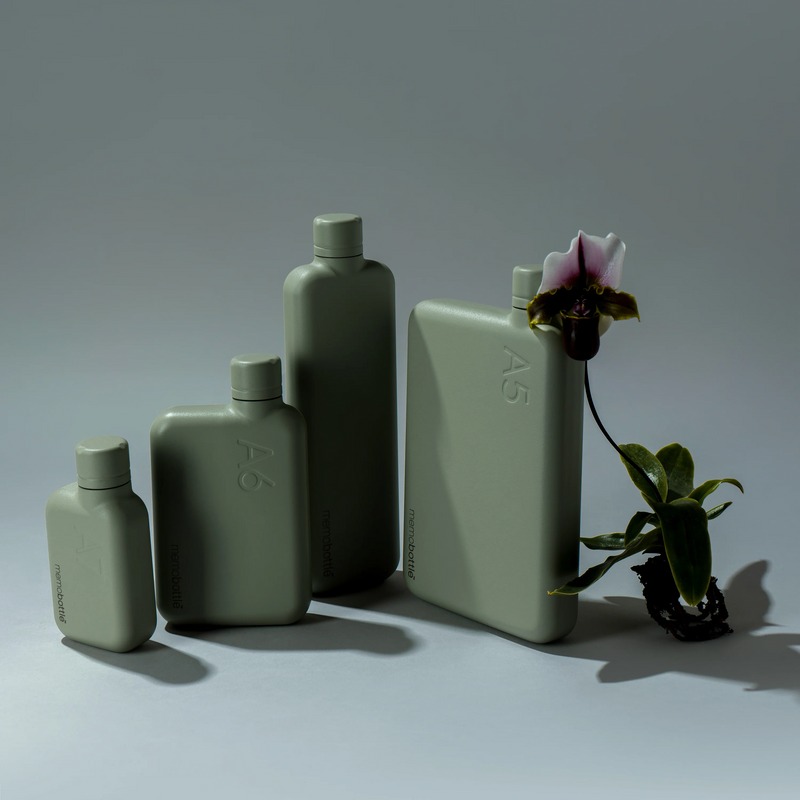 A5 memobottle (Stainless Steel) - Pistachio 36 oz / 1080 ml