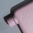 A5 memobottle (Stainless Steel) - Pink Salt 36 oz / 1080 ml