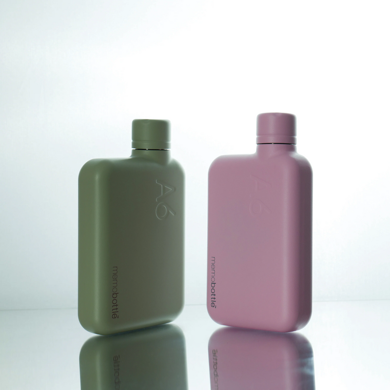 A6 memobottle (Stainless Steel) - Pistachio  16 oz / 500 ml