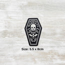The Meniacc Memento Mori PVC Velcro Patch