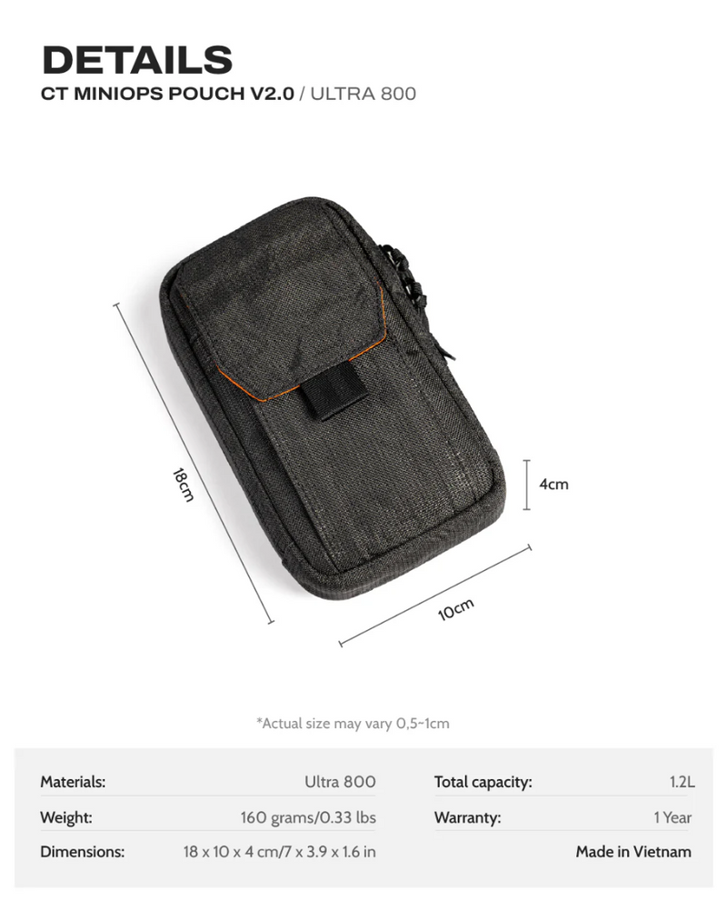 Ctactical MiniOps Pouch V2 - ULTRA800