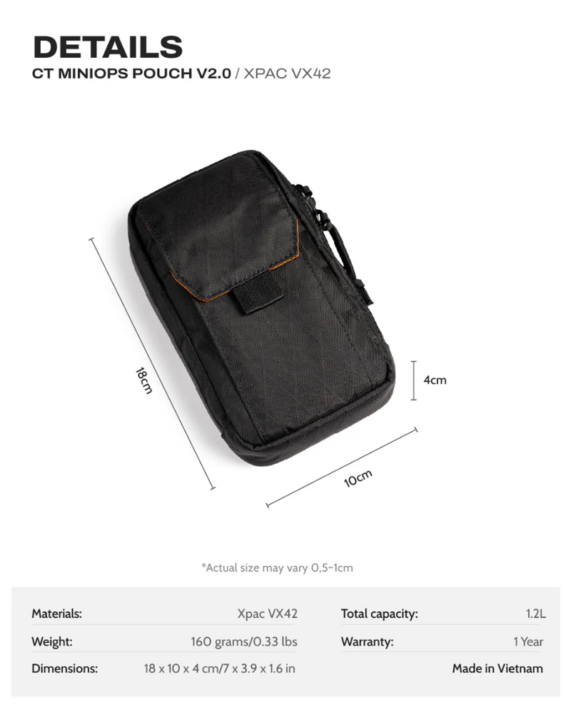 Ctactical MiniOps Pouch V2 - XPAC VX42
