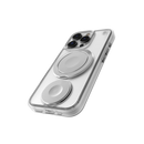 (Markdown) STM Goods Roll Spin Magsafe Case for iPhone 16 Series - Clear / Silver