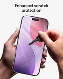 ZAGG Glass Plus Elite Edge Anti-Glare (Matte) Full-Screen Protector Coverage for iPhone 17 Series