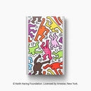 Ogon Automatic card holder SLIDER | Collab Keith Haring Color