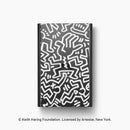 Ogon Automatic card holder SLIDER | Collab Keith Haring Color