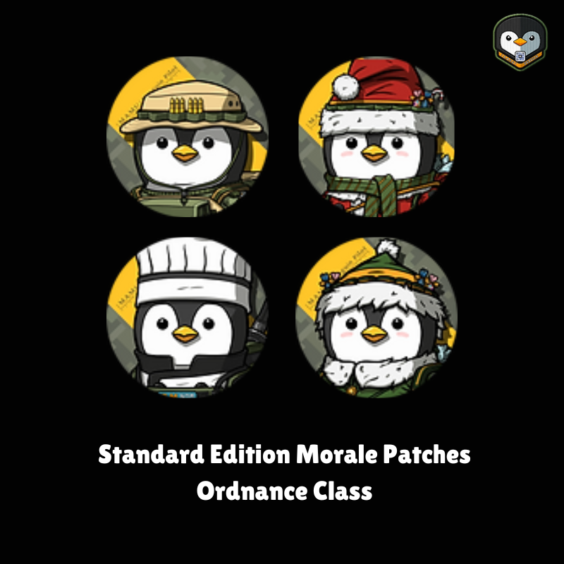 |M.A.M.U| Penguin Standard Edition Morale Patches - Ordnance Class