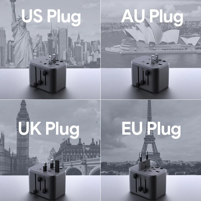 Aukey PA-TA08A 65W Travel Mate Universal Adapter