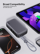 Aukey PB-Y47 Spark Sling 10000 Compact Fast Charging Power Bank with Built-in USB-C Cable