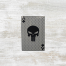 The Meniacc Punisher Ace Reflective Velcro Patch