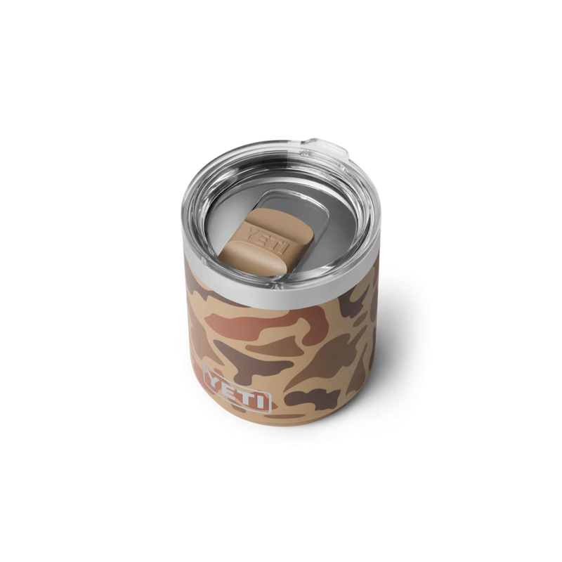 Yeti Rambler® 10 OZ Stackable Lowball With Magslider™ Lid - Wetlands Camo