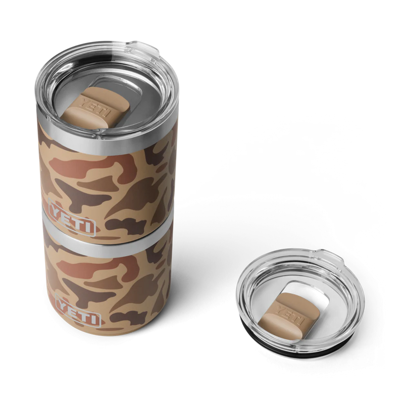 Yeti Rambler® 10 OZ Stackable Lowball With Magslider™ Lid - Wetlands Camo