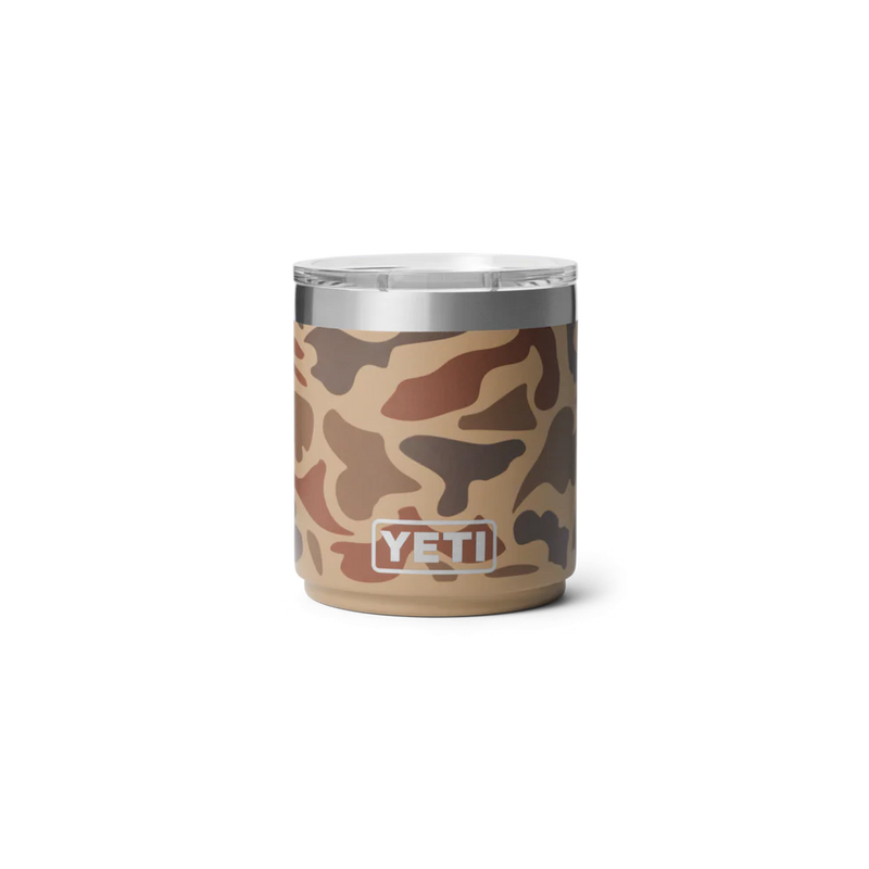 Yeti Rambler® 10 OZ Stackable Lowball With Magslider™ Lid - Wetlands Camo