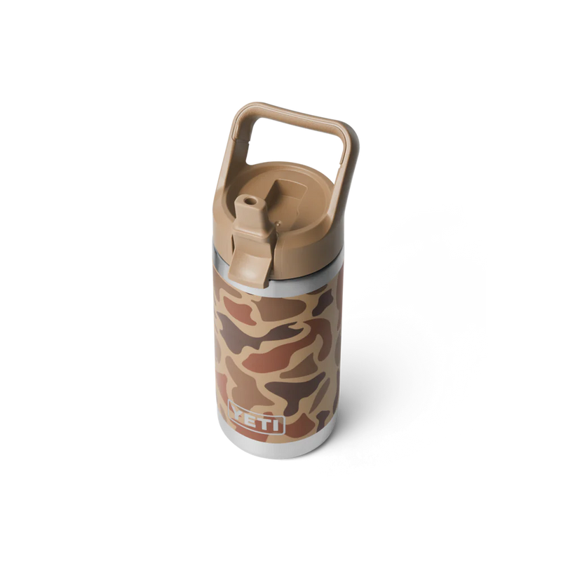 Yeti Rambler® Jr. 12 OZ Kids Water Bottle With Color-Matched Straw Cap - Wetlands Camo