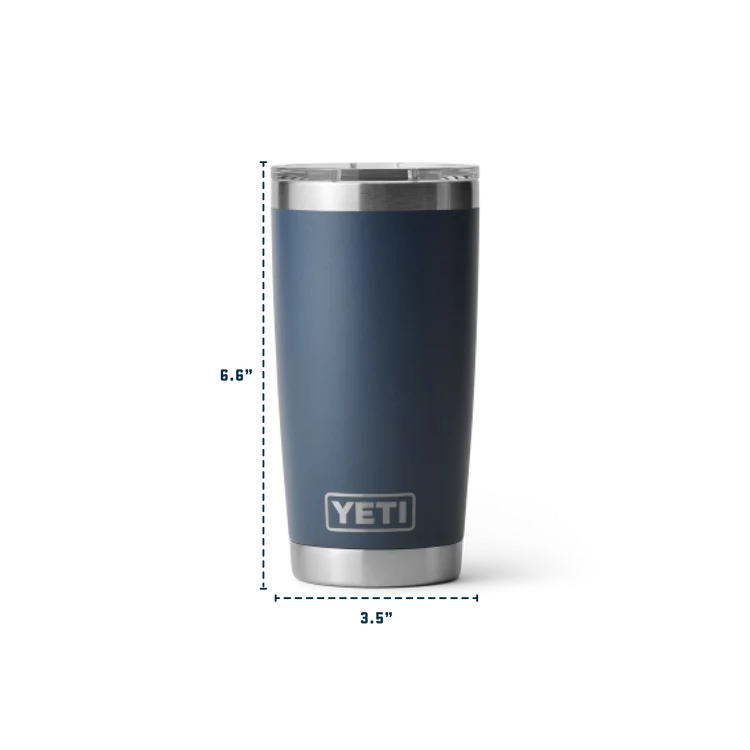 Yeti Rambler® 20 oz (591 ml) Tumbler With MagSlider™ Lid
