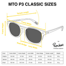 (Markdown) Rocket Eyewear MTO P3 Classic Sunglasses - Rose-Tinted Crystal & Blush with Brown Polarized Lenses (Crystal Strikes Back) - Raised Asian Fit