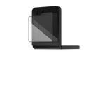 ZAGG Glass Plus Edge for Samsung Galaxy Z Flip 6 (Outside) - Clear