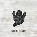 The Meniacc See You in Hell PVC Velcro Patch