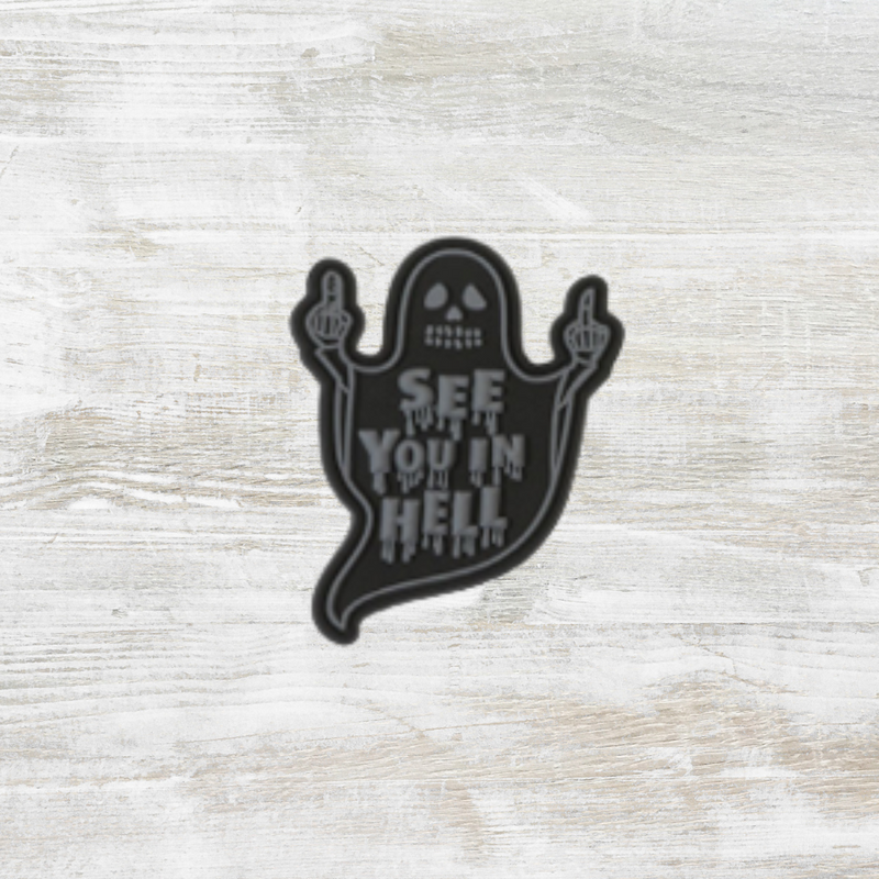The Meniacc See You in Hell PVC Velcro Patch