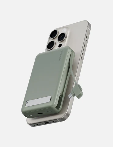 Energea Magpac Pro Plus | 10000mAh Qi2 Powerbank w/ Built-In Cable