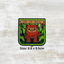 The Meniacc Save The Forest PVC Velcro Patch
