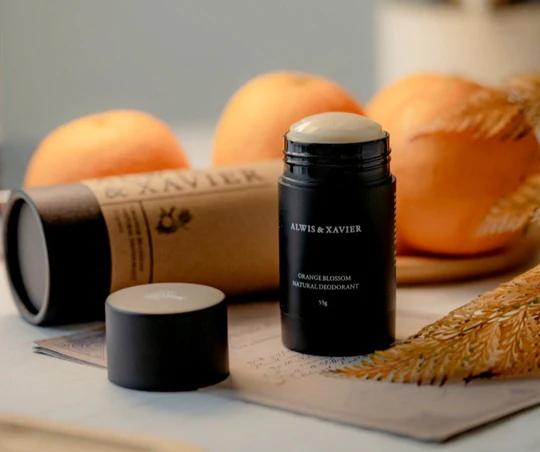 Alwis & Xavier Orange Blossom Natural Deodorant