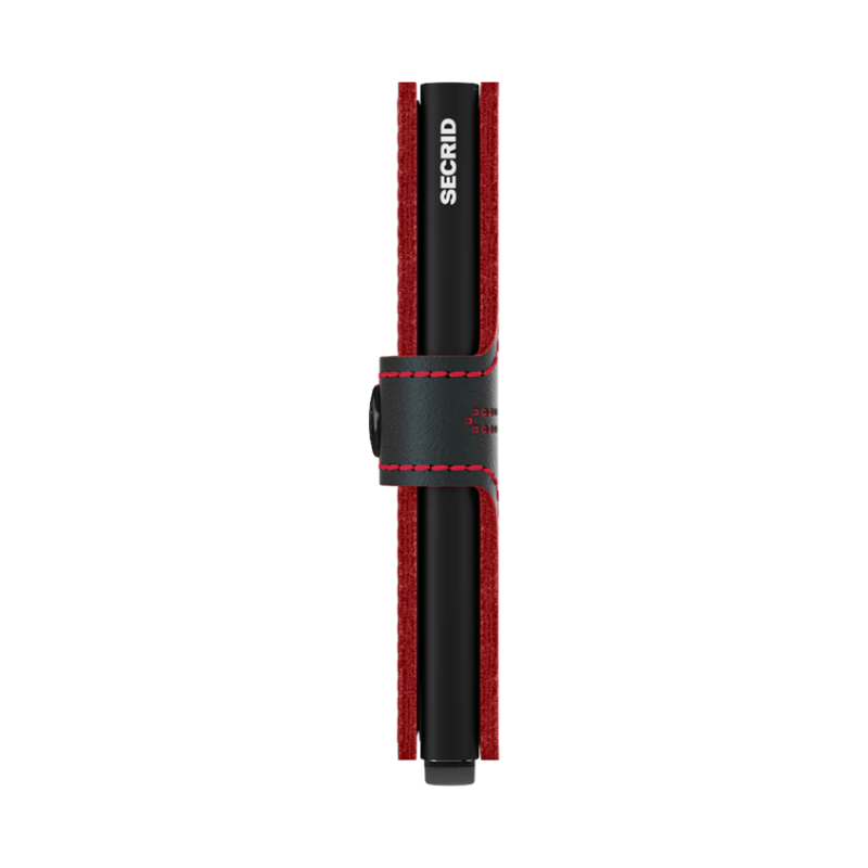 Secrid Miniwallet Style Fuel - Black-Red