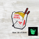 The Meniacc Send Noods PVC Velcro Patch