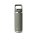 [Engraving Available] YETI Rambler®  18 oz Water Bottle  WITH COLOR-MATCHED STRAW CAP