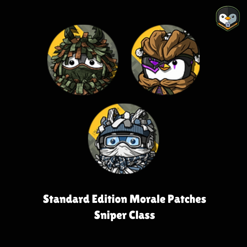 |M.A.M.U| Penguin Standard Edition Morale Patches - Sniper Class