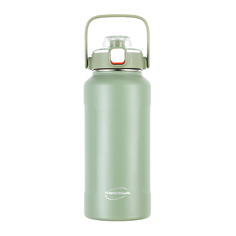 (Promo) Thermocafe 1.2L Vacuum Insulated Straw Bottle with Handle