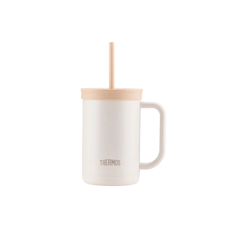 Thermos TKHA-600K 600ml Vacuum Insulated Mug with Straw