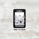 The Meniacc The Reader Tarot PVC Velcro Patch