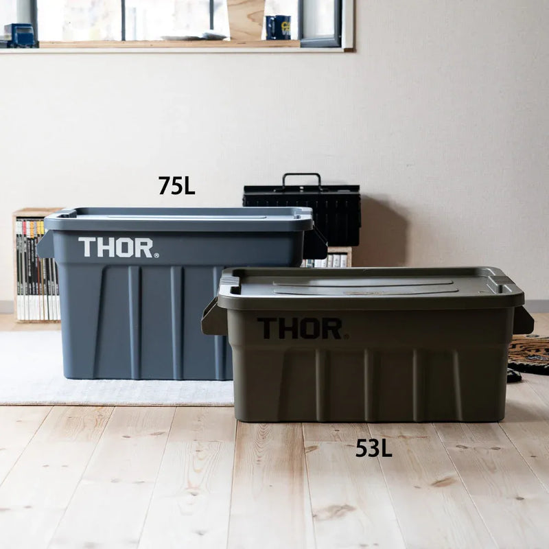 Thor Tote Box with Lid 75L