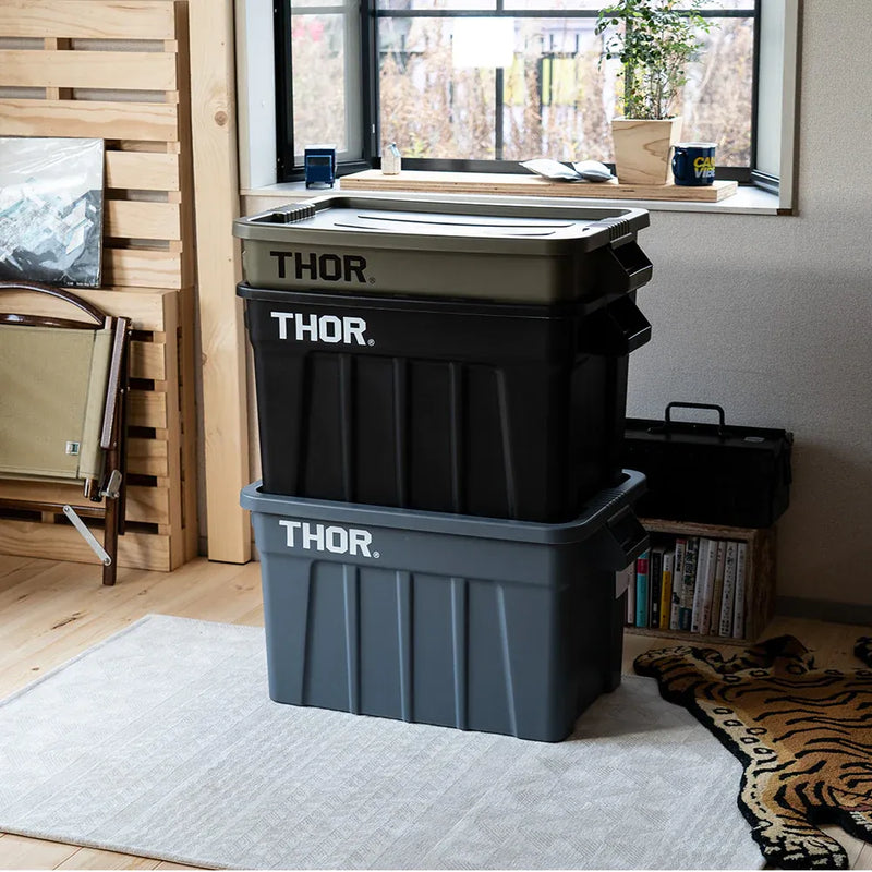 Thor Tote Box with Lid 75L