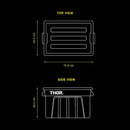 Thor Tote Box with Lid 75L