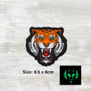 The Meniacc Tiger PVC Velcro Patch