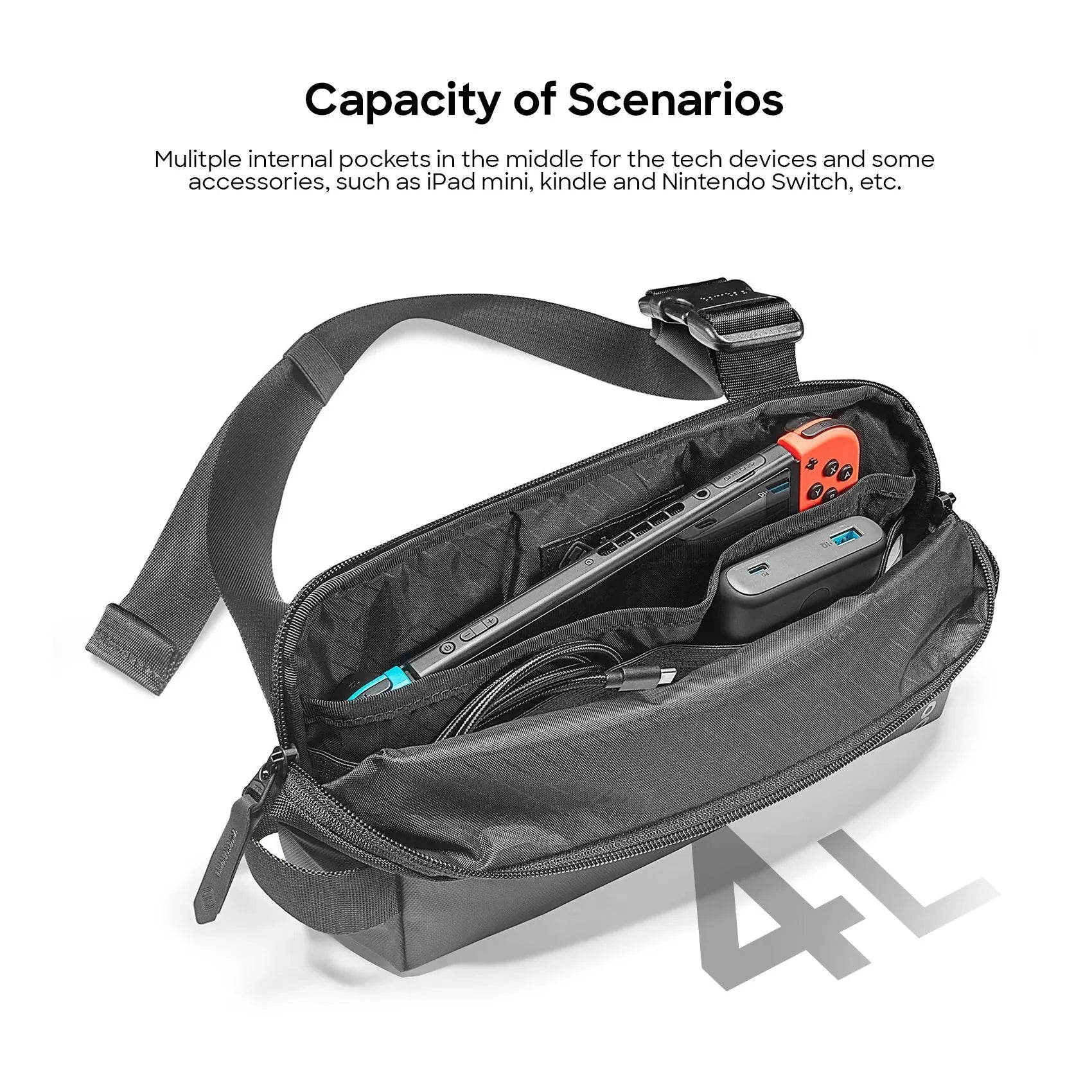 Tomtoc Explorer T21 EDC Sling Bag Oribags