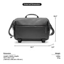 (Nov Promo) Tomtoc Explorer T21 Laptop Messenger Bag 14-inch - Black