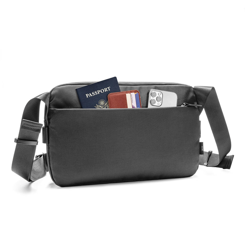 Tomtoc Explorer T21 Tablet Sling Bag 11-inch - Black