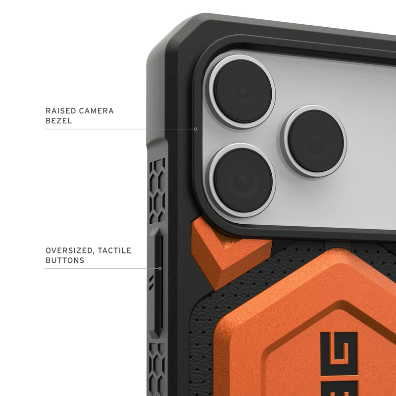 UAG Monarch Pro iPhone 17 series Case - Orange